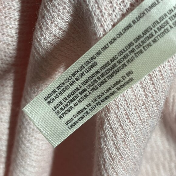 NEW Free People Body Suit Womens Large pink knit boho one piece colorful - Picture 8 of 11